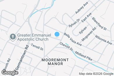 Map image of the property - 619 Shannon Ave