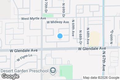Map image of the property - 6984 W Cactus Wren Dr