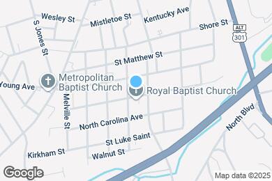 Map image of the property - 321 St Mark St