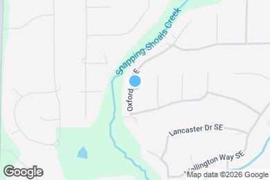 Map image of the property - 1230 Oxford Dr SE