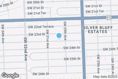 Map image of the property - 2947 SW 23rd Ter