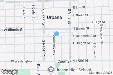 Map image of the property - 602 S Broadway Ave