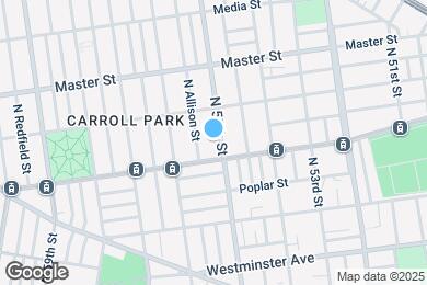 Map image of the property - 1220 N 55th St