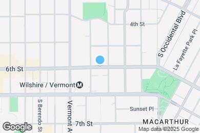 Map image of the property - 3109 W 6th St