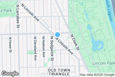 Map image of the property - 1968 N Lincoln Ave