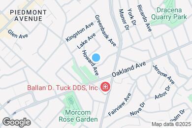 Map image of the property - 322 Howard Ave