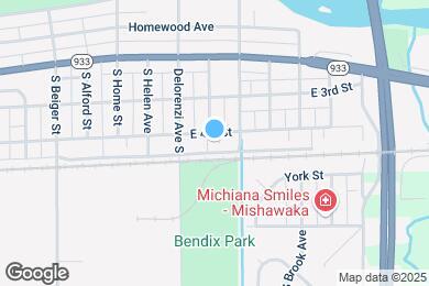 Map image of the property - 2105 E 4th St