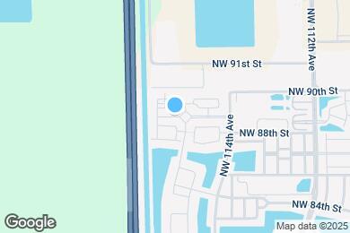 Map image of the property - 11605 NW 89th St