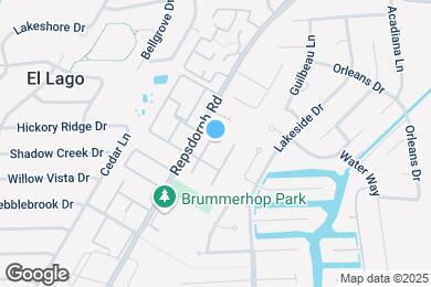 Map image of the property - 2548 Blue Heron Cir