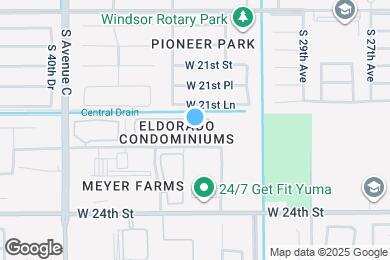 Map image of the property - 3558 W 22nd Pl