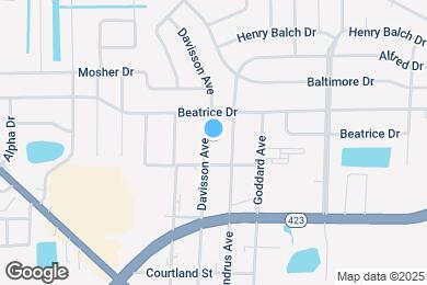 Map image of the property - 5321 Davisson Ave