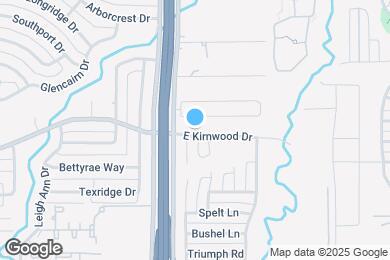 Map image of the property - 115 E Kirnwood Dr
