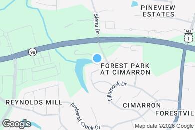 Map image of the property - 1208 Miracle Dr