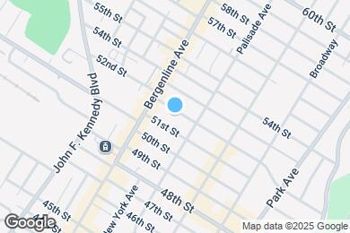 Map image of the property - 421 52nd St