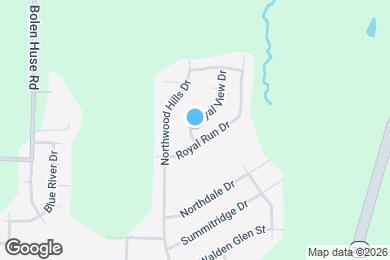 Map image of the property - 4660 Royal View Dr