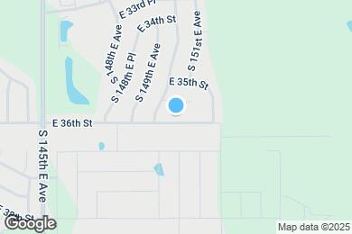 Map image of the property - 3533 S 151st E Pl