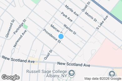 Map image of the property - 576 Providence St