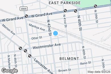 Map image of the property - 4125 Pennsgrove St