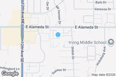 Map image of the property - 1425 Bill Carrol Dr