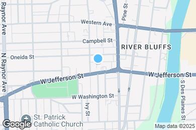 Map image of the property - 108 Nicholson St