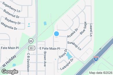 Map image of the property - 402 Azalea Dr