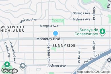 Map image of the property - 554 Monterey Blvd