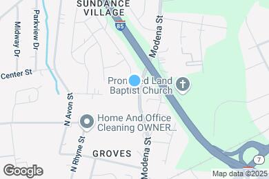 Map image of the property - 831 Spring St
