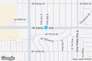 Map image of the property - 2704 W Century Blvd