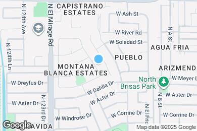 Map image of the property - 13275 N Primrose St