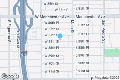 Map image of the property - 151 W 88th St