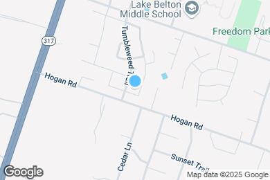 Map image of the property - 8905 Lonesome Oak Dr
