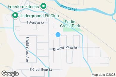 Map image of the property - 891 S Threave Ave