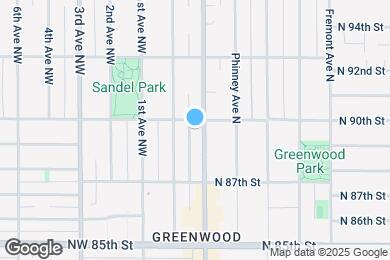 Map image of the property - 8745 Greenwood Ave N APT 207,