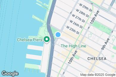 Map image of the property - 520 West 23rd Street