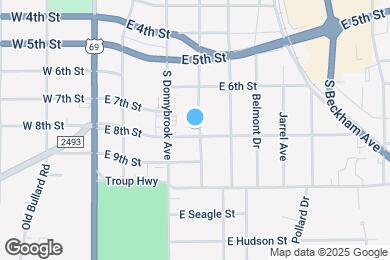 Map image of the property - 420 E 8th St