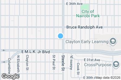 Map image of the property - 3170 E 33rd Ave
