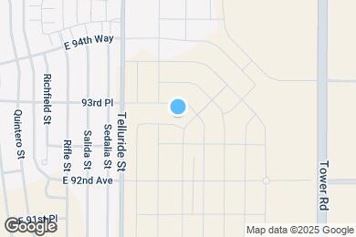 Map image of the property - 17923 E 93rd Ave