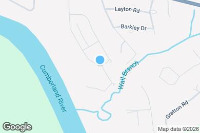 Map image of the property - 1195 Bluffton Cir