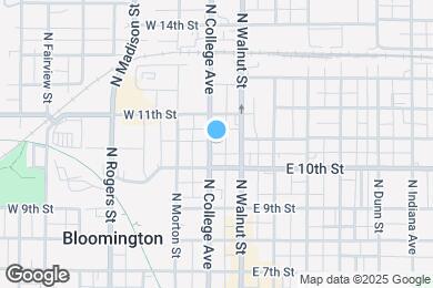 Map image of the property - 620 N College Ave