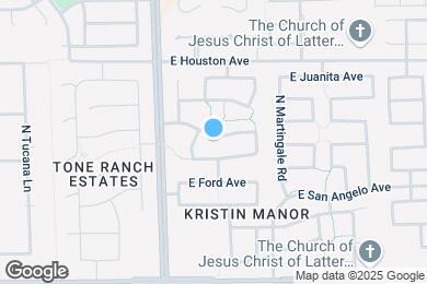 Map image of the property - 3295 E San Angelo Ave
