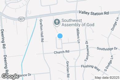 Map image of the property - 12008 Valley Meadow Way