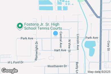 Map image of the property - 714 Park Ave