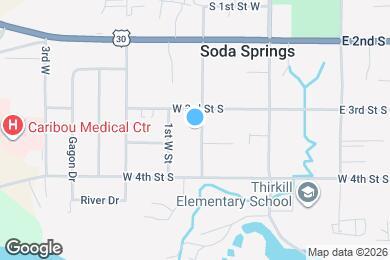 Map image of the property - 324 S 1st St W