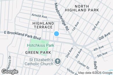 Map image of the property - 3010 Woodcliff Ave