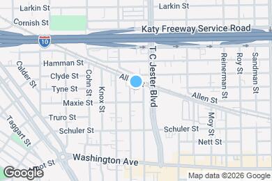 Map image of the property - 1522 Malone St