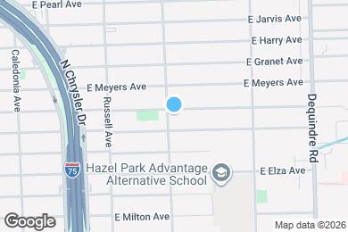Map image of the property - 1410 E Madge Ave