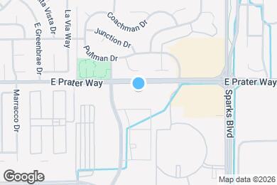 Map image of the property - The Afton at Sparks Marina