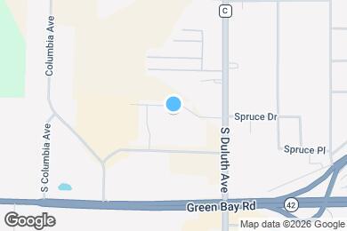 Map image of the property - The Peninsula Apartments