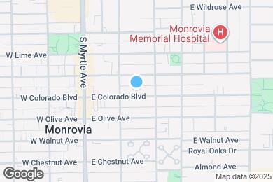 Map image of the property - 223 E Colorado Blvd