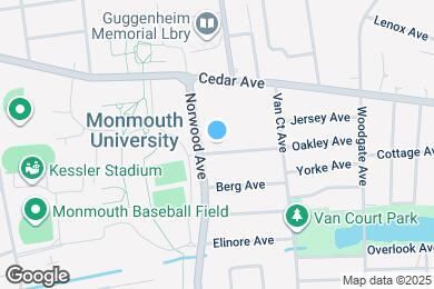 Map image of the property - 395 Kirby Ave